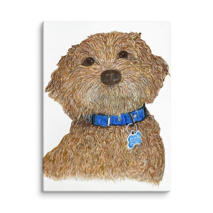 Original canvas wall art featuring watercolor art design, perfect for home decor, gallery walls, or office spaces—high-quality artwork that adds color, character, and creativity to any room.