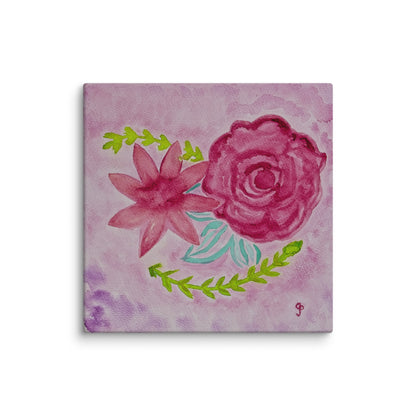 Original canvas wall art featuring watercolor art design, perfect for home decor, gallery walls, or office spaces—high-quality artwork that adds color, character, and creativity to any room.