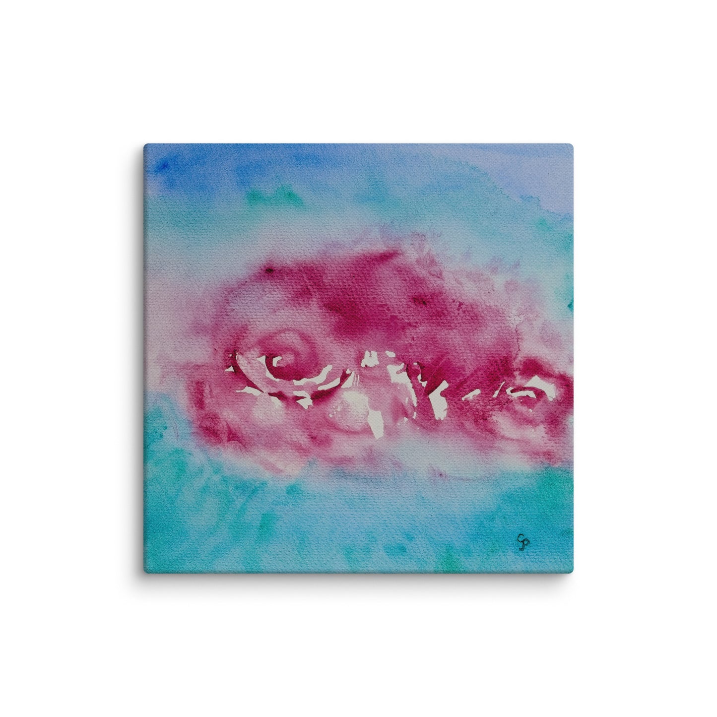 Original canvas wall art featuring watercolor art design, perfect for home decor, gallery walls, or office spaces—high-quality artwork that adds color, character, and creativity to any room.