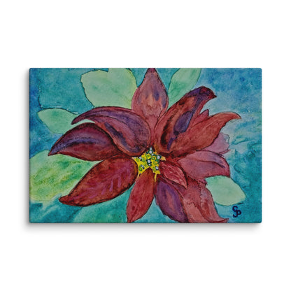 Original canvas wall art featuring watercolor art design, perfect for home decor, gallery walls, or office spaces—high-quality artwork that adds color, character, and creativity to any room.