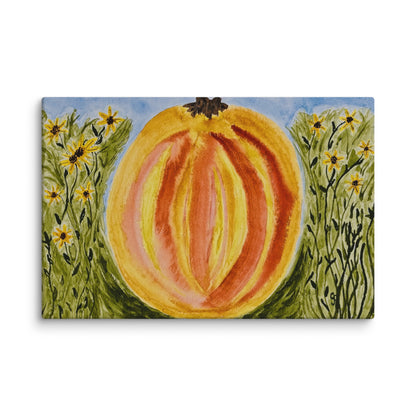 Original canvas wall art featuring watercolor art design, perfect for home decor, gallery walls, or office spaces—high-quality artwork that adds color, character, and creativity to any room.