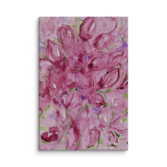 Original canvas wall art featuring watercolor art design, perfect for home decor, gallery walls, or office spaces—high-quality artwork that adds color, character, and creativity to any room.