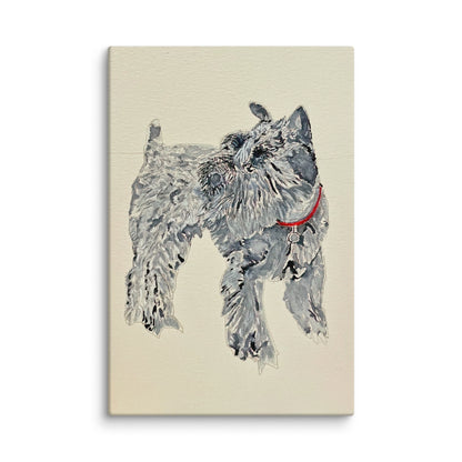 Original canvas wall art featuring watercolor art design, perfect for home decor, gallery walls, or office spaces—high-quality artwork that adds color, character, and creativity to any room.
