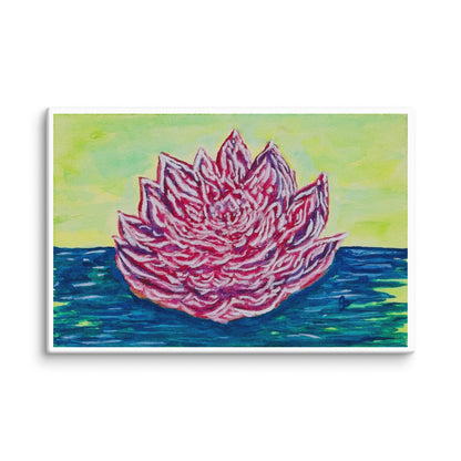 Original canvas wall art featuring watercolor art design, perfect for home decor, gallery walls, or office spaces—high-quality artwork that adds color, character, and creativity to any room.