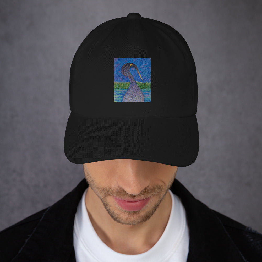 Stylish hat featuring original artwork—comfortable, adjustable, and perfect for everyday wear, outdoor activities, or gifting; ideal for art lovers and trendsetters.