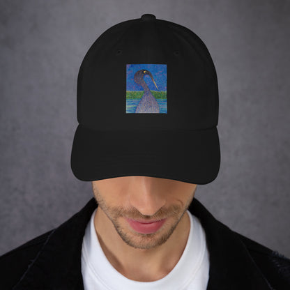 Stylish hat featuring original artwork—comfortable, adjustable, and perfect for everyday wear, outdoor activities, or gifting; ideal for art lovers and trendsetters.