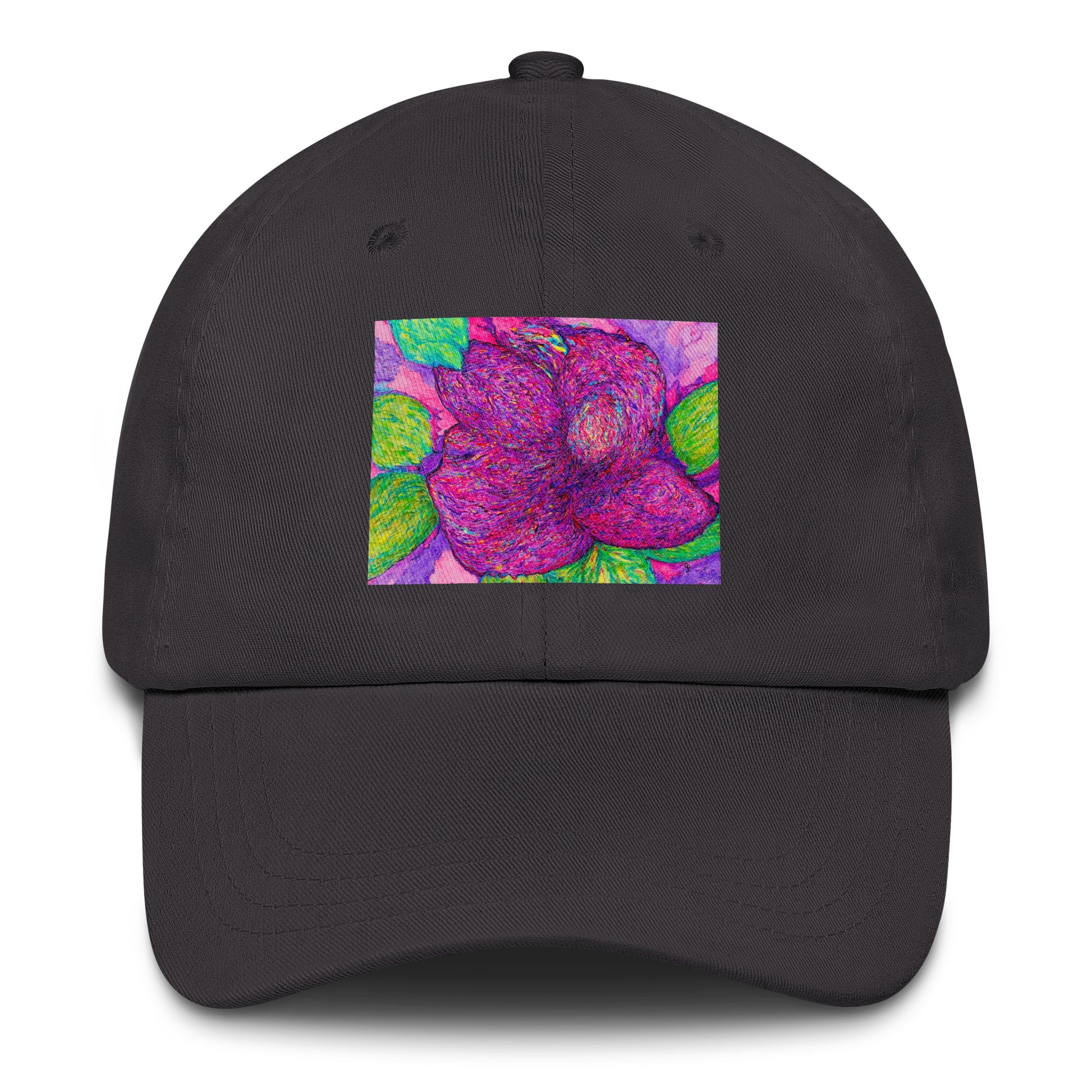 Stylish hat featuring original artwork—comfortable, adjustable, and perfect for everyday wear, outdoor activities, or gifting; ideal for art lovers and trendsetters.