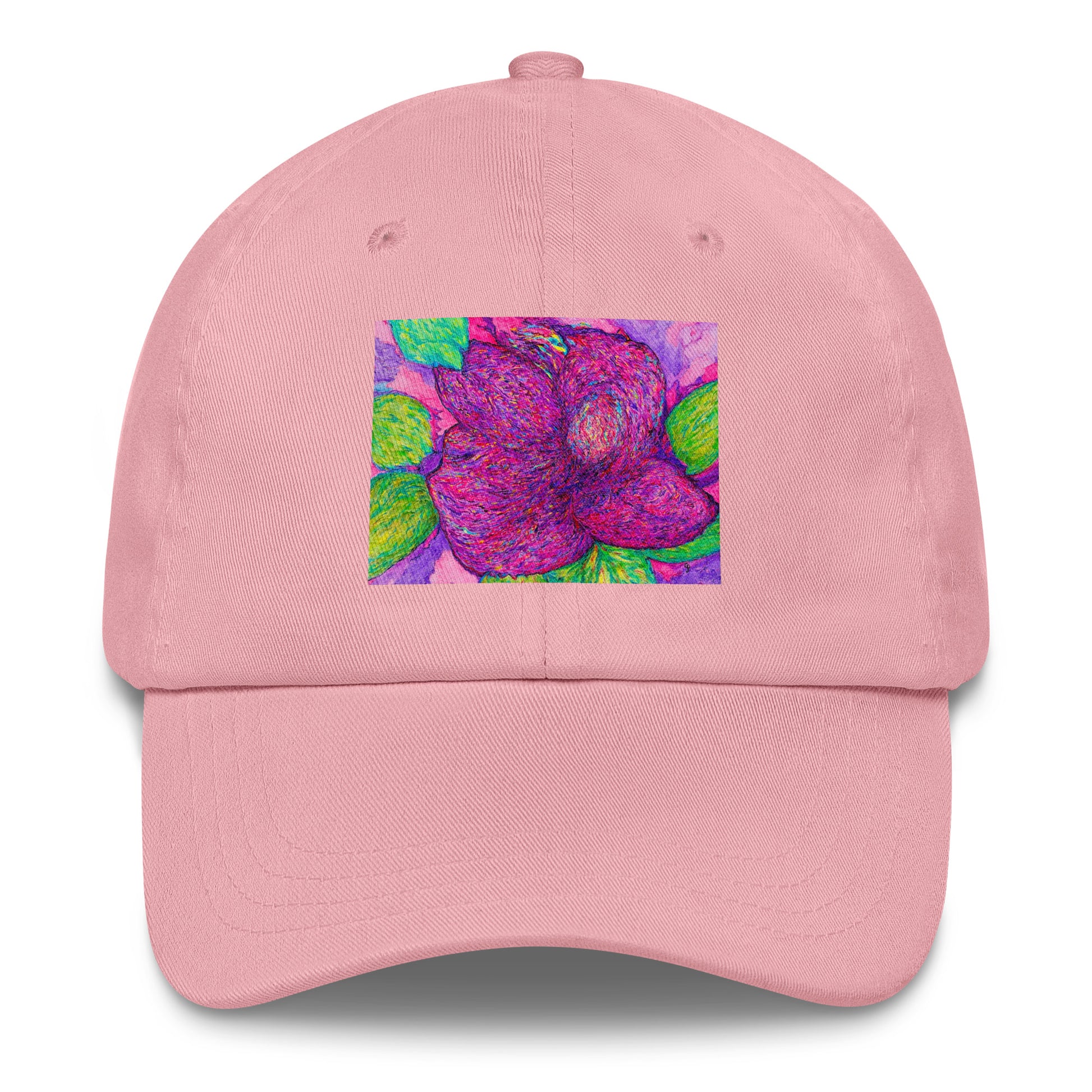Stylish hat featuring original artwork—comfortable, adjustable, and perfect for everyday wear, outdoor activities, or gifting; ideal for art lovers and trendsetters.