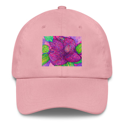 Stylish hat featuring original artwork—comfortable, adjustable, and perfect for everyday wear, outdoor activities, or gifting; ideal for art lovers and trendsetters.