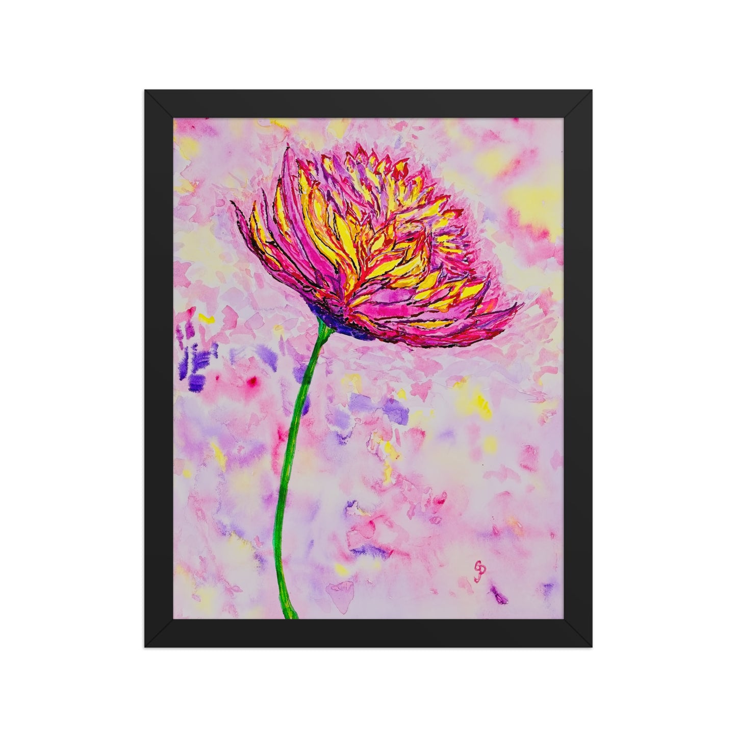 Original wall art perfect for home decor, gallery walls, or office spaces—high-quality artwork that adds color, character, and creativity to any room.
