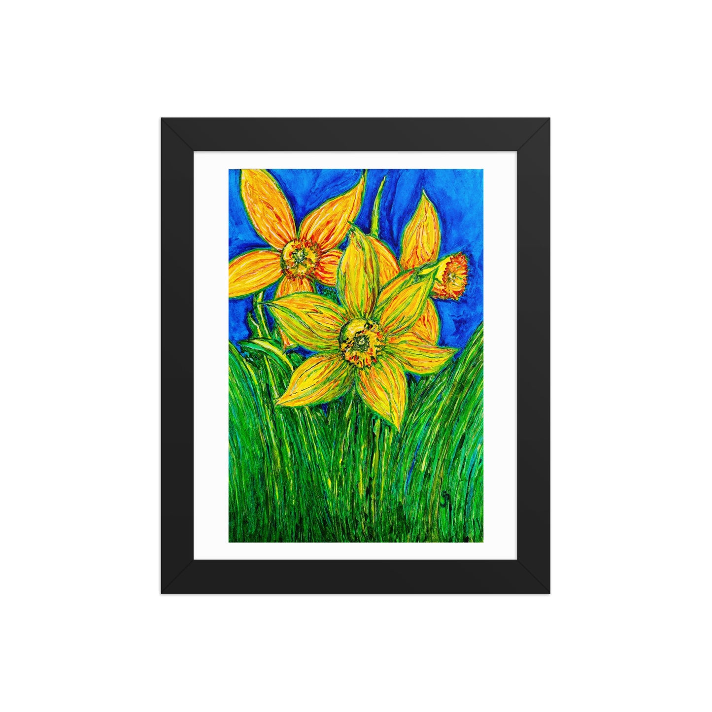 Original wall art perfect for home decor, gallery walls, or office spaces—high-quality artwork that adds color, character, and creativity to any room.