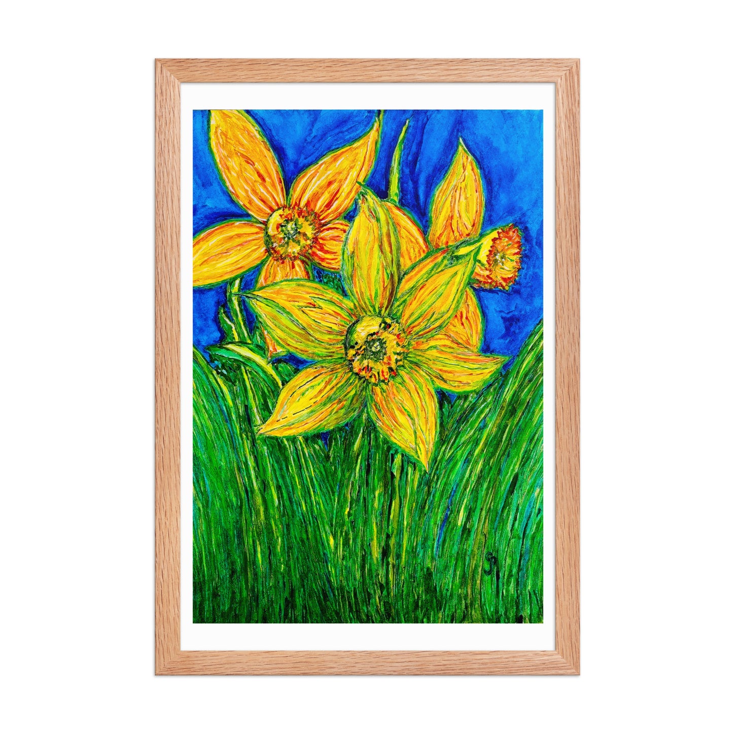 Original wall art perfect for home decor, gallery walls, or office spaces—high-quality artwork that adds color, character, and creativity to any room.