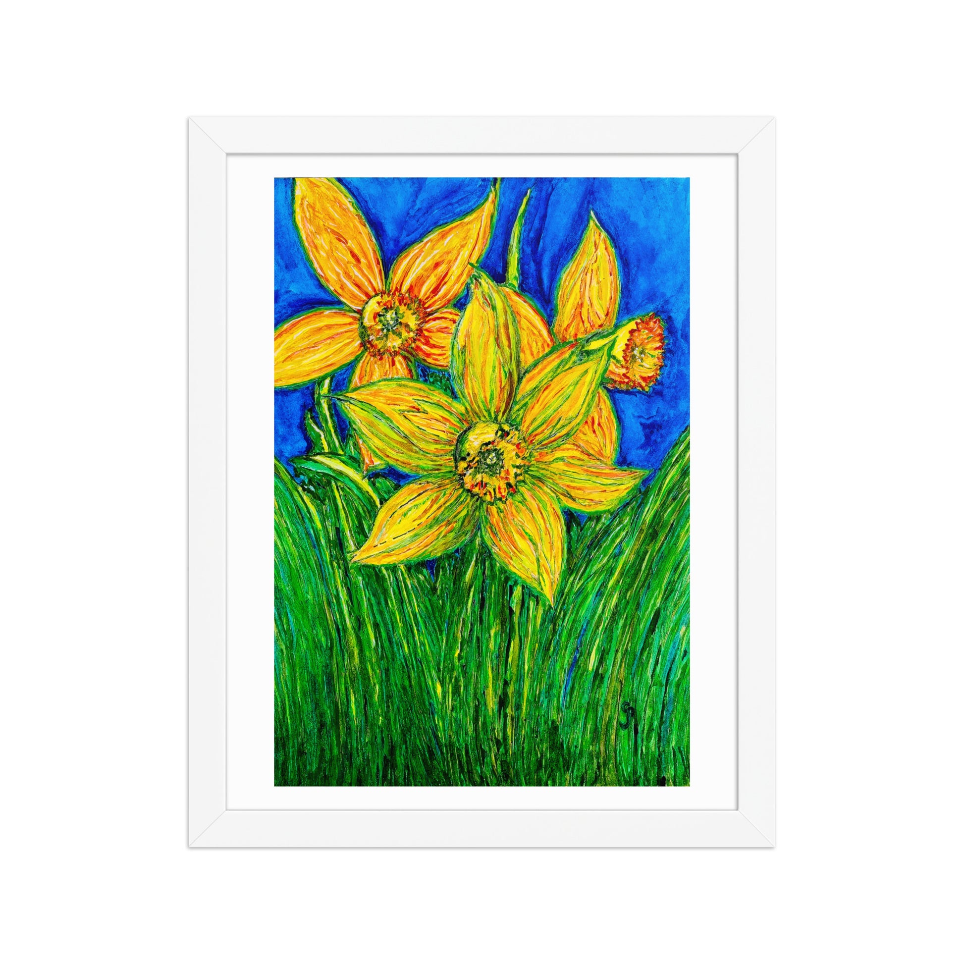 Original wall art perfect for home decor, gallery walls, or office spaces—high-quality artwork that adds color, character, and creativity to any room.