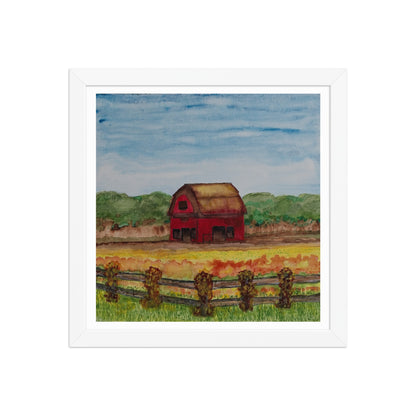 Harvest Barn Framed Poster