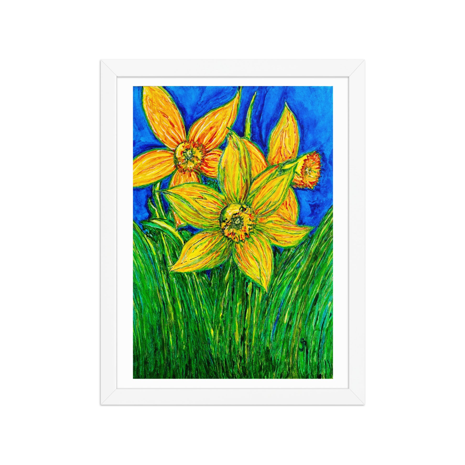 Original wall art perfect for home decor, gallery walls, or office spaces—high-quality artwork that adds color, character, and creativity to any room.