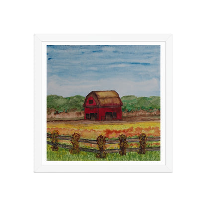 Harvest Barn Framed Poster