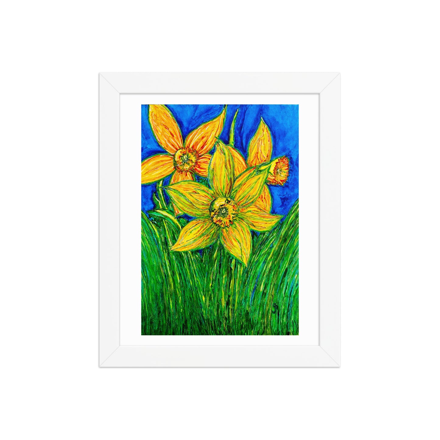 Original wall art perfect for home decor, gallery walls, or office spaces—high-quality artwork that adds color, character, and creativity to any room.