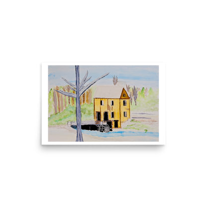 Original wall art featuring watercolor art design, perfect for home decor, gallery walls, or office spaces—high-quality artwork that adds color, character, and creativity to any room.