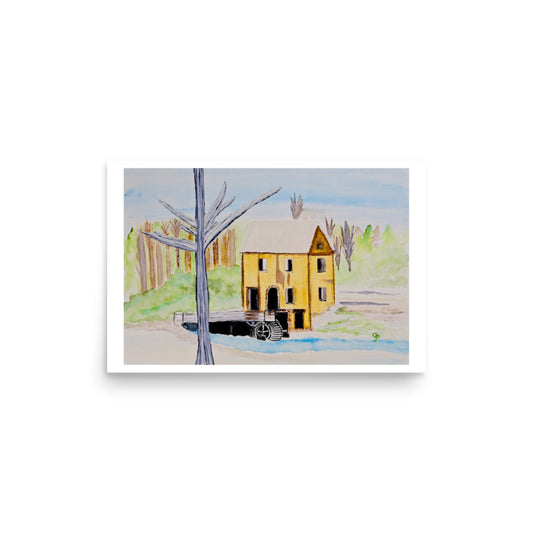 Original wall art featuring watercolor art design, perfect for home decor, gallery walls, or office spaces—high-quality artwork that adds color, character, and creativity to any room.