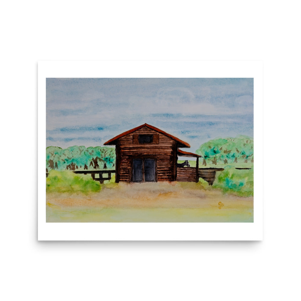 Original wall art featuring watercolor art design, perfect for home decor, gallery walls, or office spaces—high-quality artwork that adds color, character, and creativity to any room.