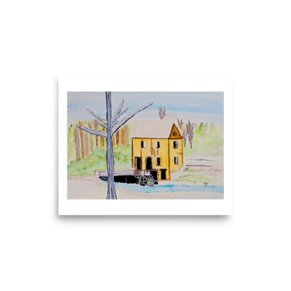 Original wall art featuring watercolor art design, perfect for home decor, gallery walls, or office spaces—high-quality artwork that adds color, character, and creativity to any room.