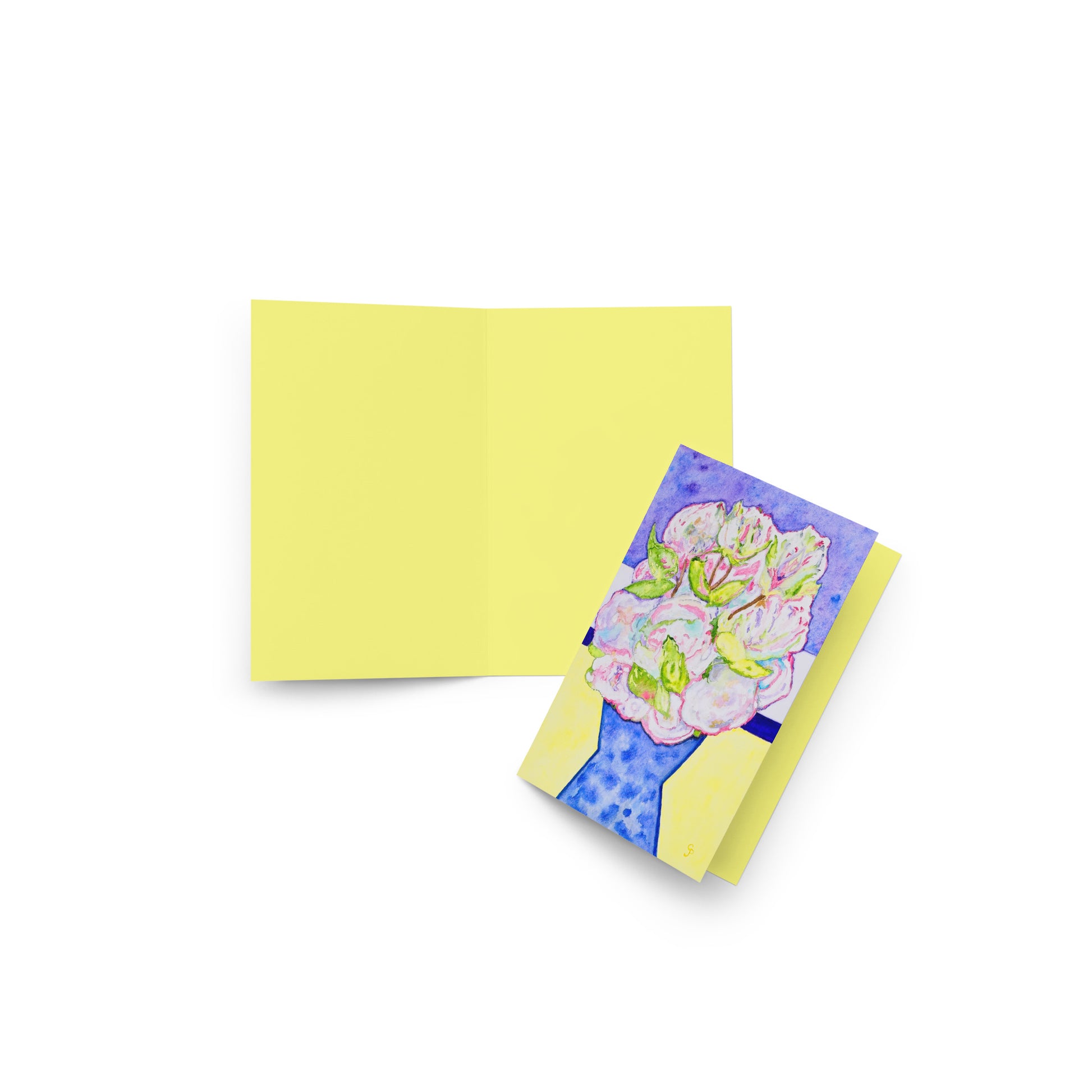 Premium greeting card featuring original artwork —perfect for notes, holidays, or special occasions; printed with quality with vibrant colors for a personal, artistic touch.