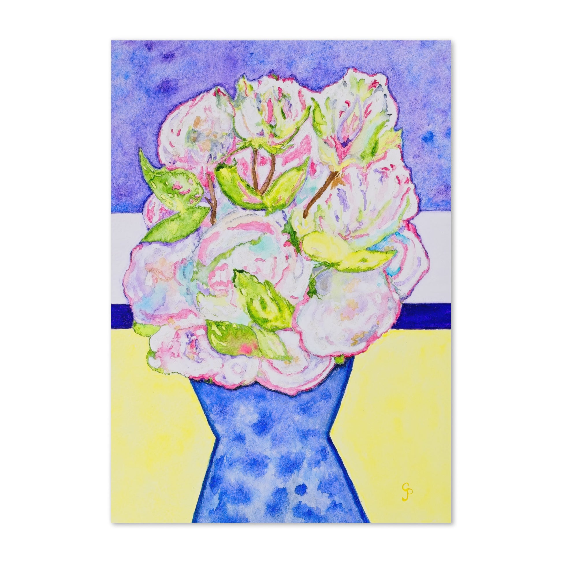 Premium greeting card featuring original artwork —perfect for notes, holidays, or special occasions; printed with quality with vibrant colors for a personal, artistic touch.