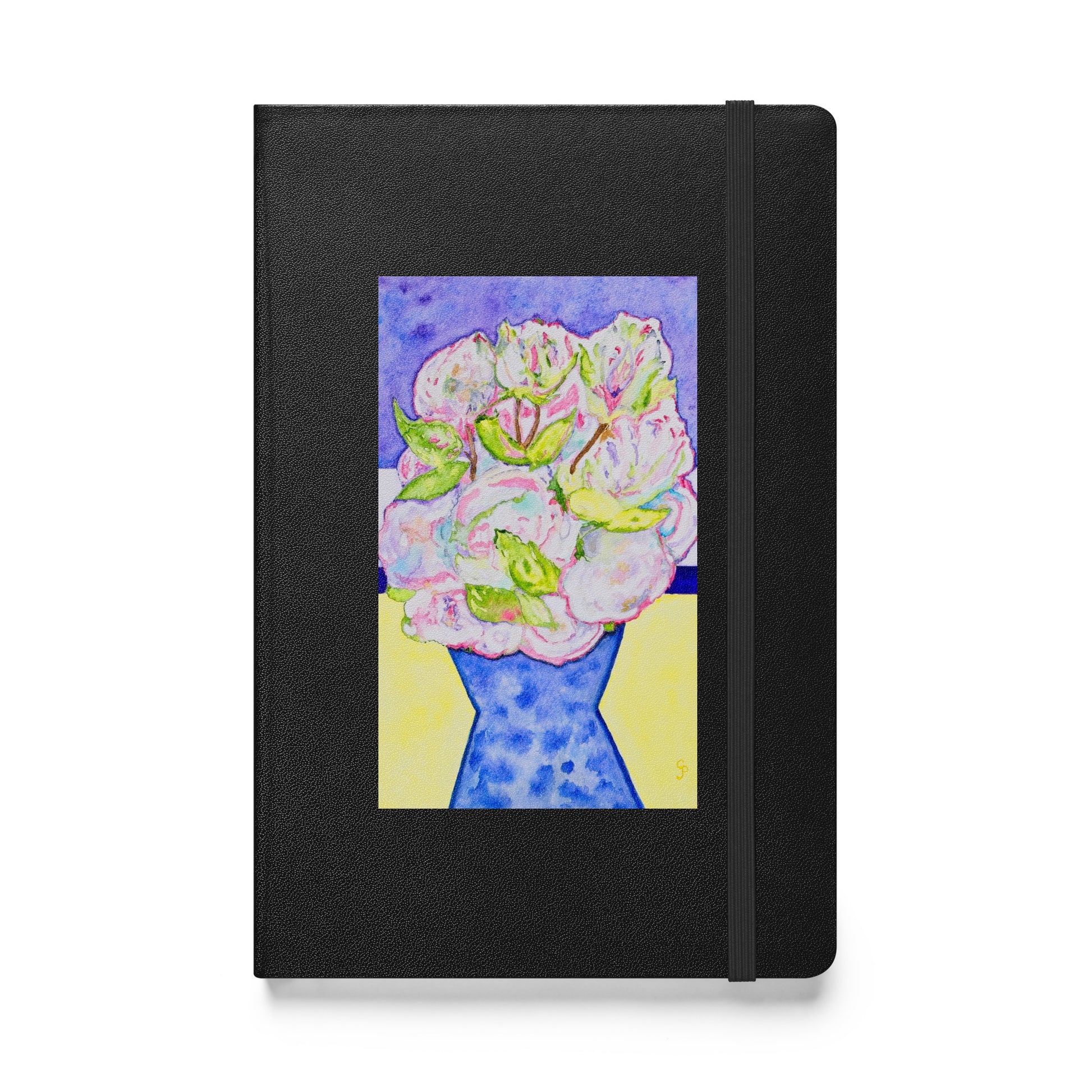 Hardcover bound notebook featuring original cover artwork—durable, stylish, and perfect for journaling, note-taking, or creative writing; ideal for students, professionals, and art lovers.