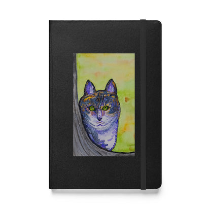 Hardcover bound notebook featuring original cover artwork—durable, stylish, and perfect for journaling, note-taking, or creative writing; ideal for students, professionals, and art lovers.