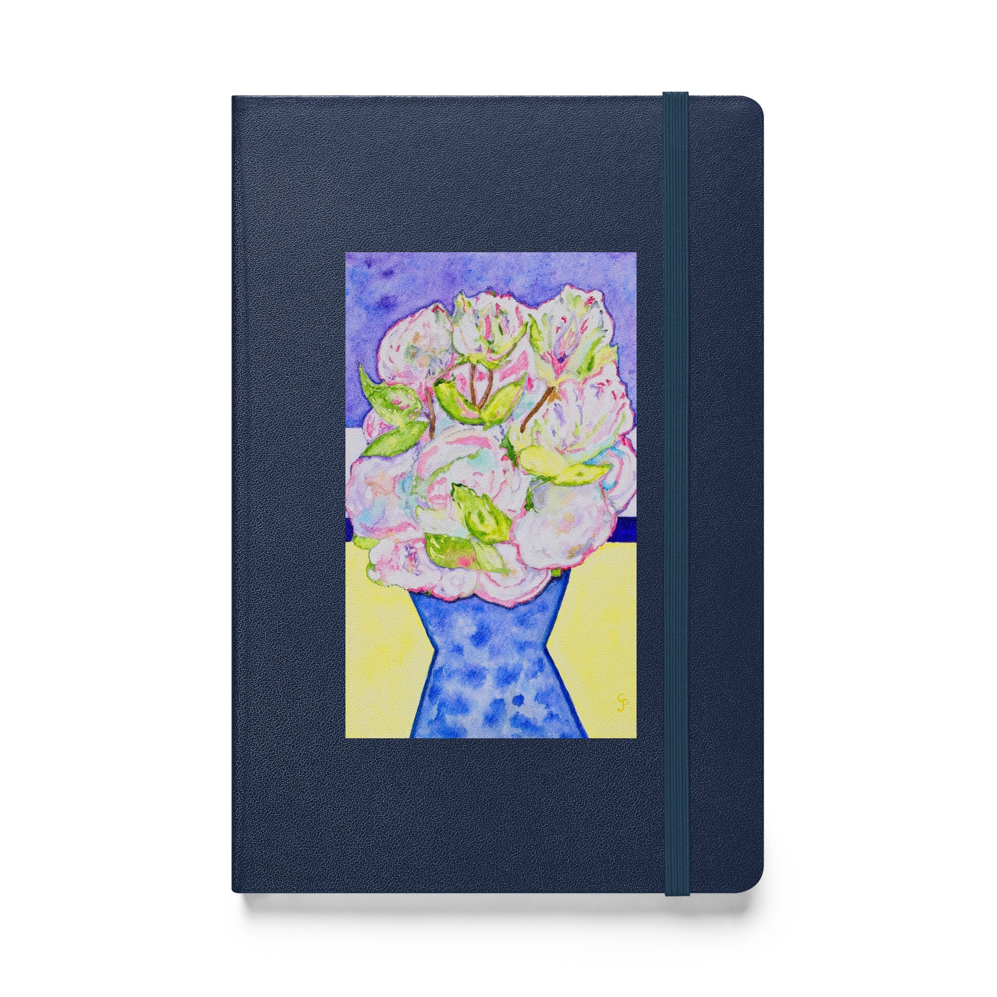 Hardcover bound notebook featuring original cover artwork—durable, stylish, and perfect for journaling, note-taking, or creative writing; ideal for students, professionals, and art lovers.
