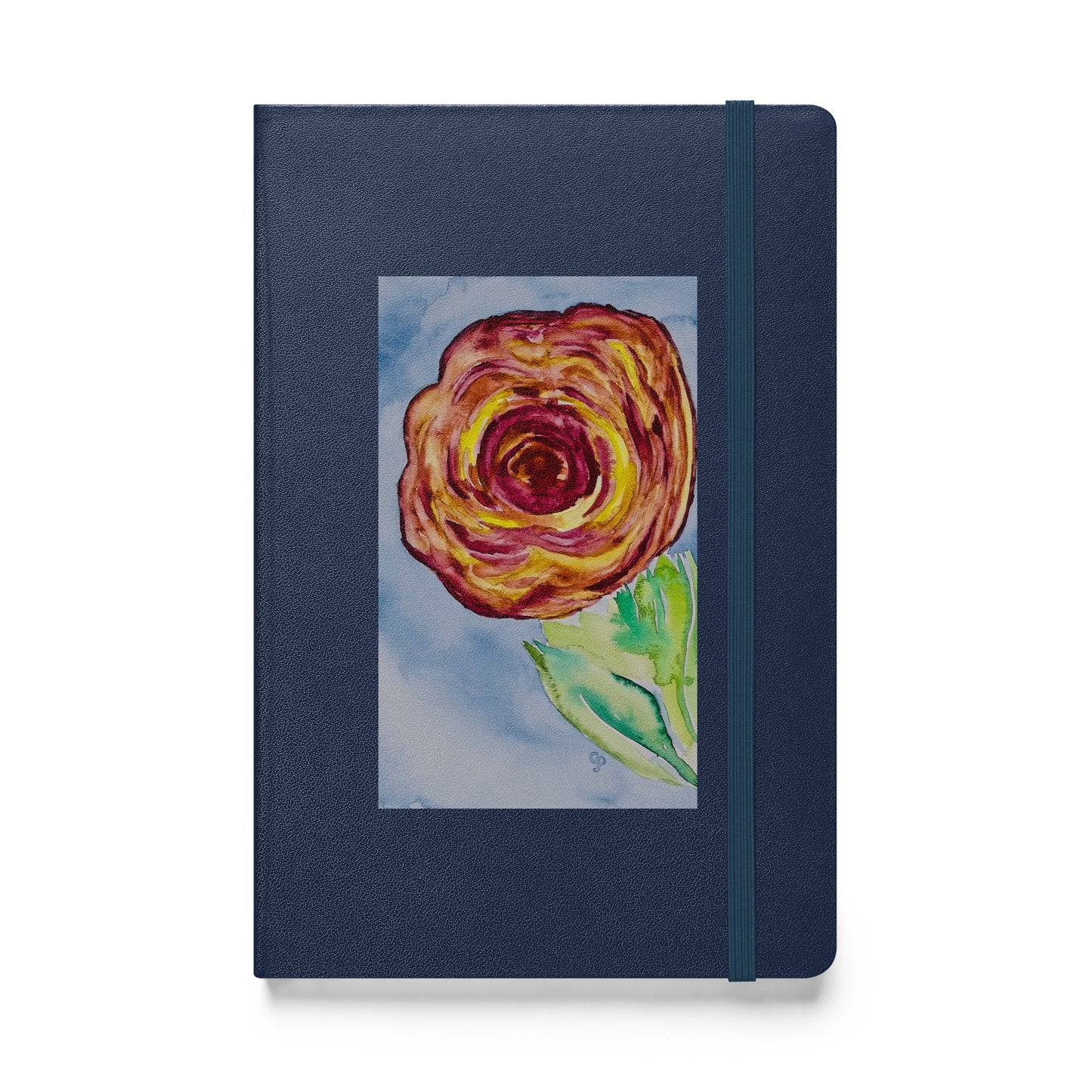 Hardcover bound notebook featuring original cover artwork—durable, stylish, and perfect for journaling, note-taking, or creative writing; ideal for students, professionals, and art lovers.