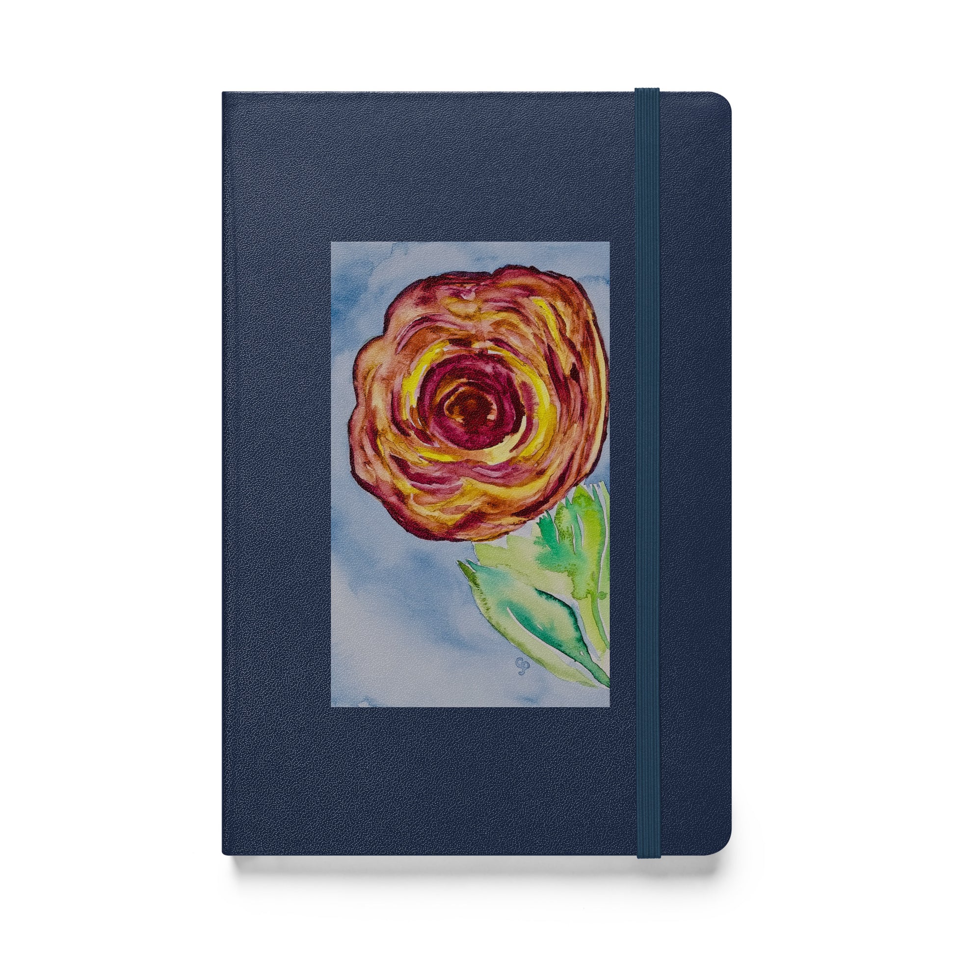 Hardcover bound notebook featuring original cover artwork—durable, stylish, and perfect for journaling, note-taking, or creative writing; ideal for students, professionals, and art lovers.