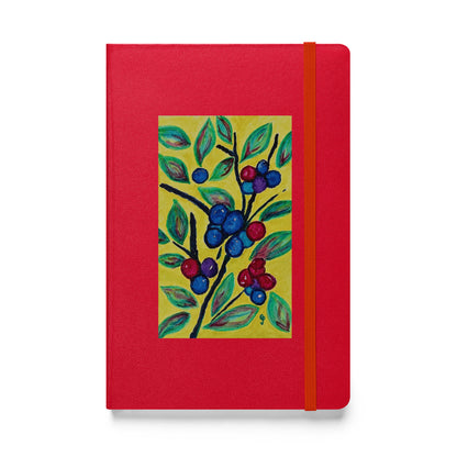 Hardcover bound notebook featuring original cover artwork—durable, stylish, and perfect for journaling, note-taking, or creative writing; ideal for students, professionals, and art lovers.