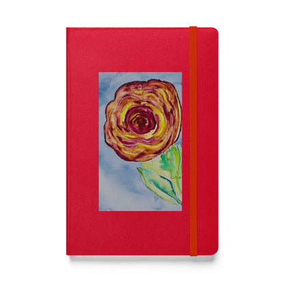 Hardcover bound notebook featuring original cover artwork—durable, stylish, and perfect for journaling, note-taking, or creative writing; ideal for students, professionals, and art lovers.