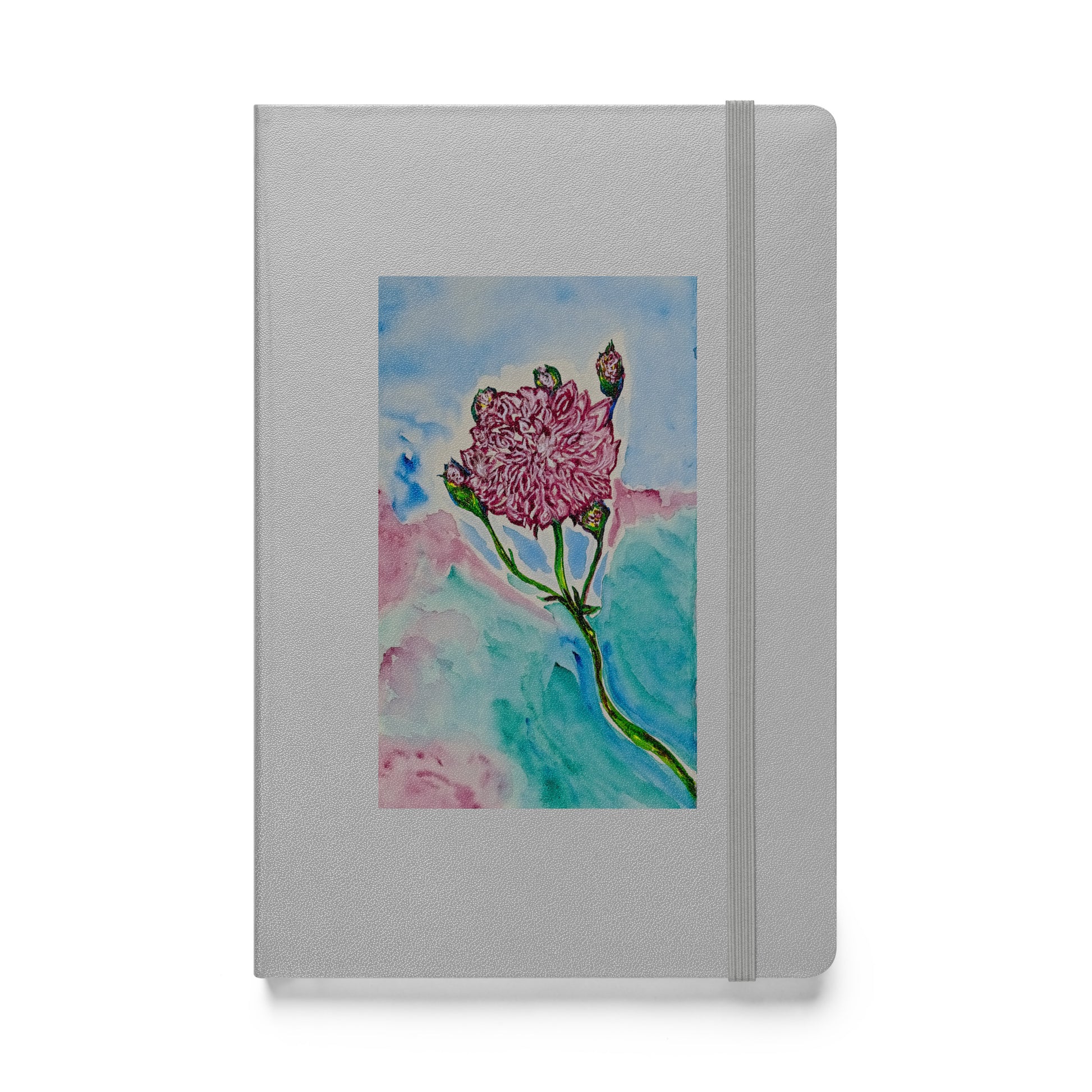 Hardcover bound notebook featuring original cover artwork—durable, stylish, and perfect for journaling, note-taking, or creative writing; ideal for students, professionals, and art lovers.