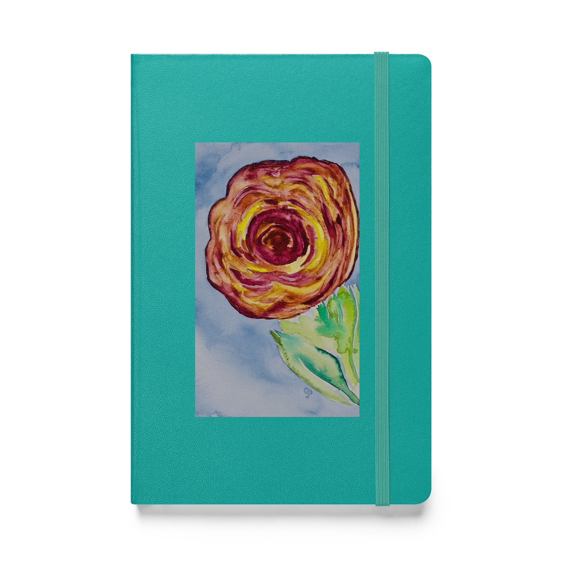 Hardcover bound notebook featuring original cover artwork—durable, stylish, and perfect for journaling, note-taking, or creative writing; ideal for students, professionals, and art lovers.