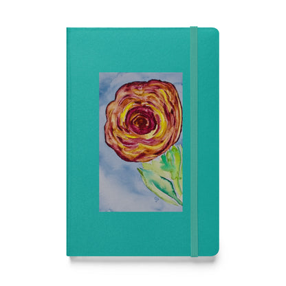 Hardcover bound notebook featuring original cover artwork—durable, stylish, and perfect for journaling, note-taking, or creative writing; ideal for students, professionals, and art lovers.