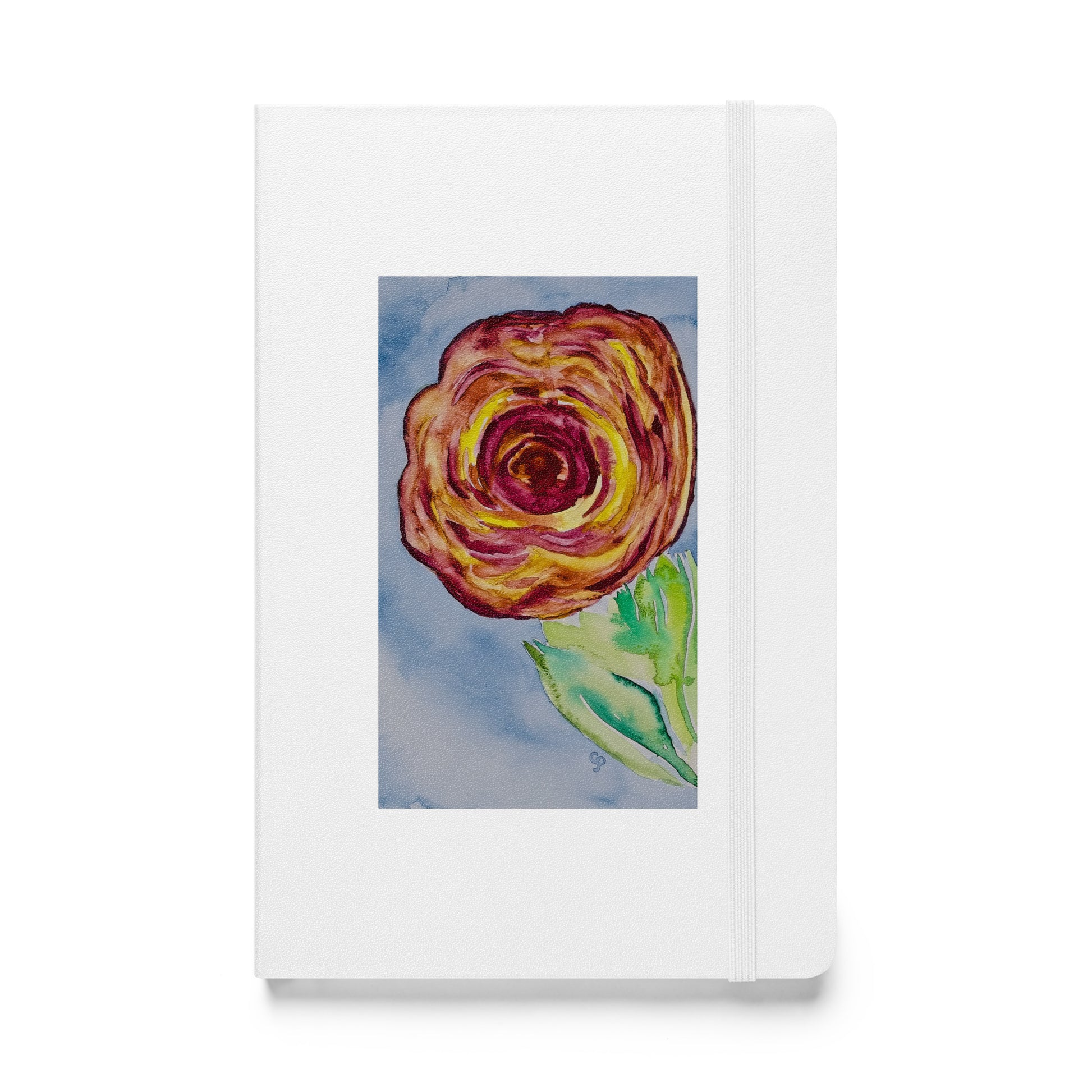 Hardcover bound notebook featuring original cover artwork—durable, stylish, and perfect for journaling, note-taking, or creative writing; ideal for students, professionals, and art lovers.