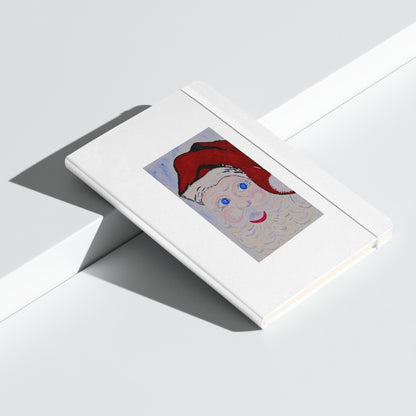 Hardcover bound notebook featuring original cover artwork—durable, stylish, and perfect for journaling, note-taking, or creative writing; ideal for students, professionals, and art lovers.