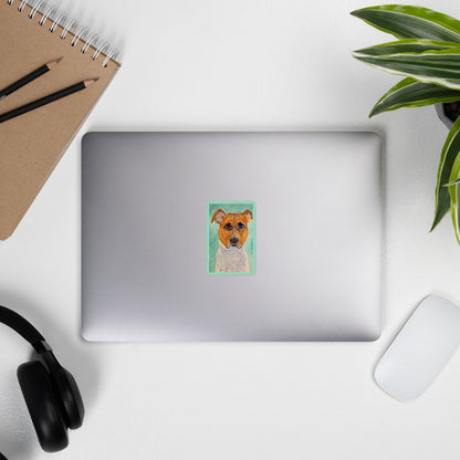 Bubble-free vinyl stickers featuring original artwork—durable, weather-resistant, and easy to apply on laptops, water bottles, notebooks, and more; perfect for personalizing with artistic flair.
