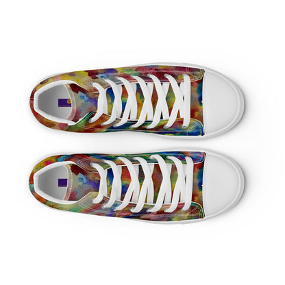 Stylish sneakers featuring original artwork, designed for comfort and everyday wear—unique artistic shoes perfect for casual outfits, street style, or creative fashion lovers.