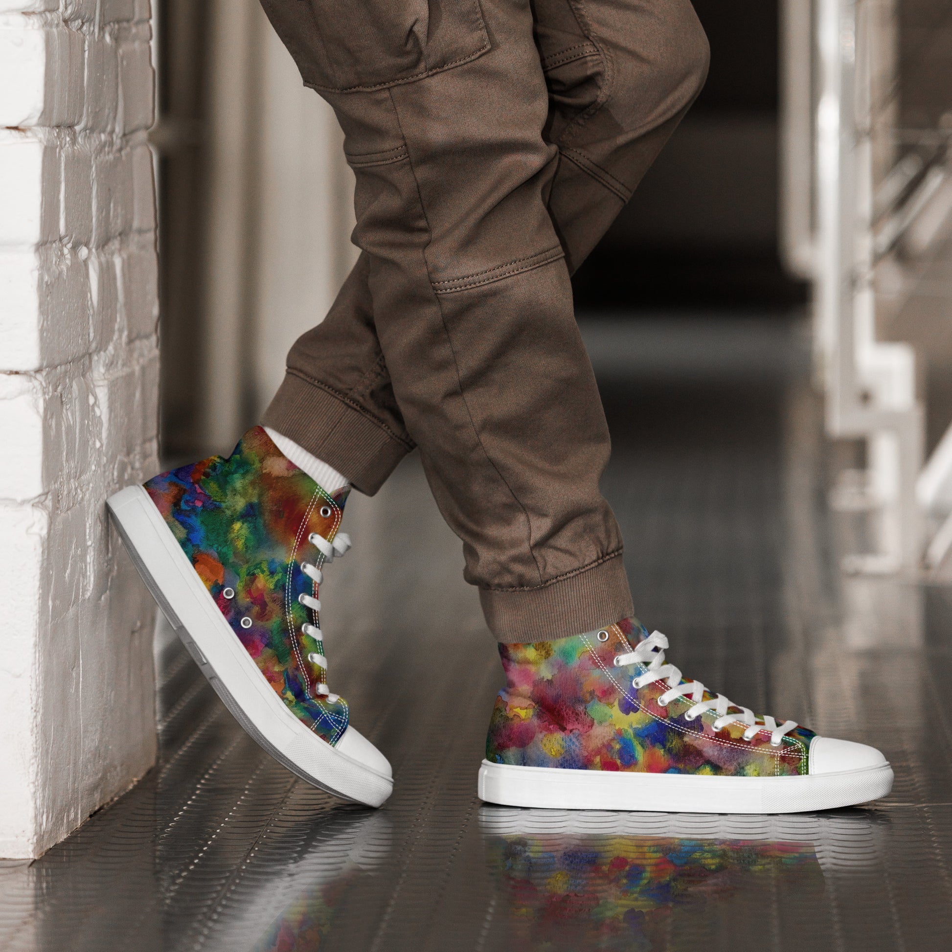 Stylish sneakers featuring original artwork, designed for comfort and everyday wear—unique artistic shoes perfect for casual outfits, street style, or creative fashion lovers.