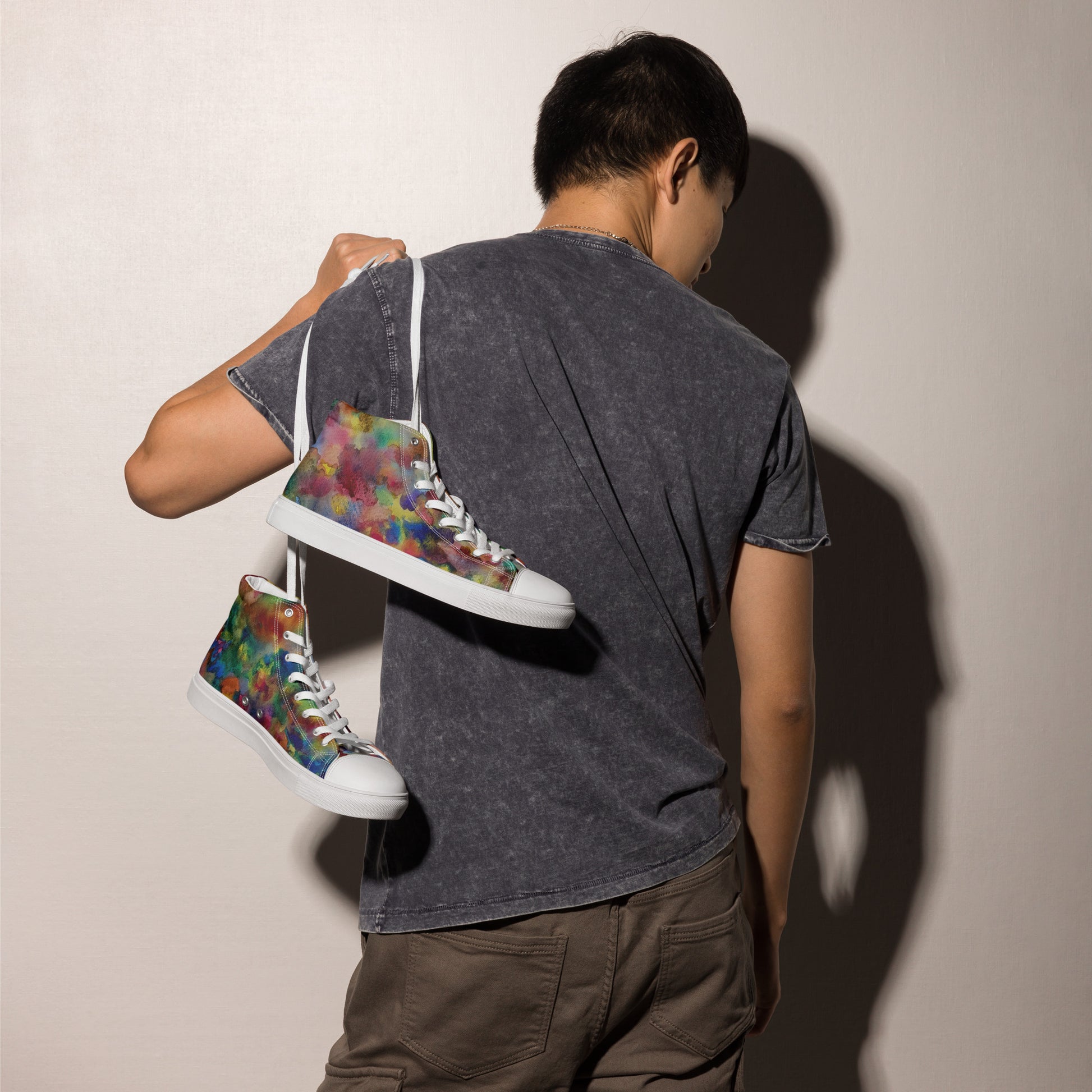 Stylish sneakers featuring original artwork, designed for comfort and everyday wear—unique artistic shoes perfect for casual outfits, street style, or creative fashion lovers.