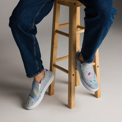 Stylish sneakers featuring original artwork, designed for comfort and everyday wear—unique artistic shoes perfect for casual outfits, street style, or creative fashion lovers.