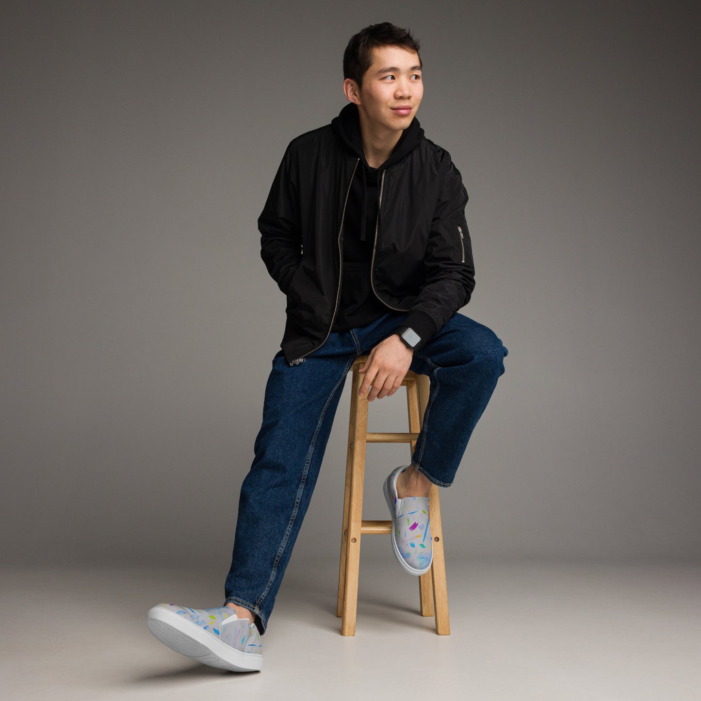 Stylish sneakers featuring original artwork, designed for comfort and everyday wear—unique artistic shoes perfect for casual outfits, street style, or creative fashion lovers.