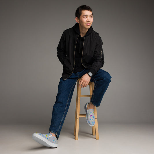 Stylish sneakers featuring original artwork, designed for comfort and everyday wear—unique artistic shoes perfect for casual outfits, street style, or creative fashion lovers.