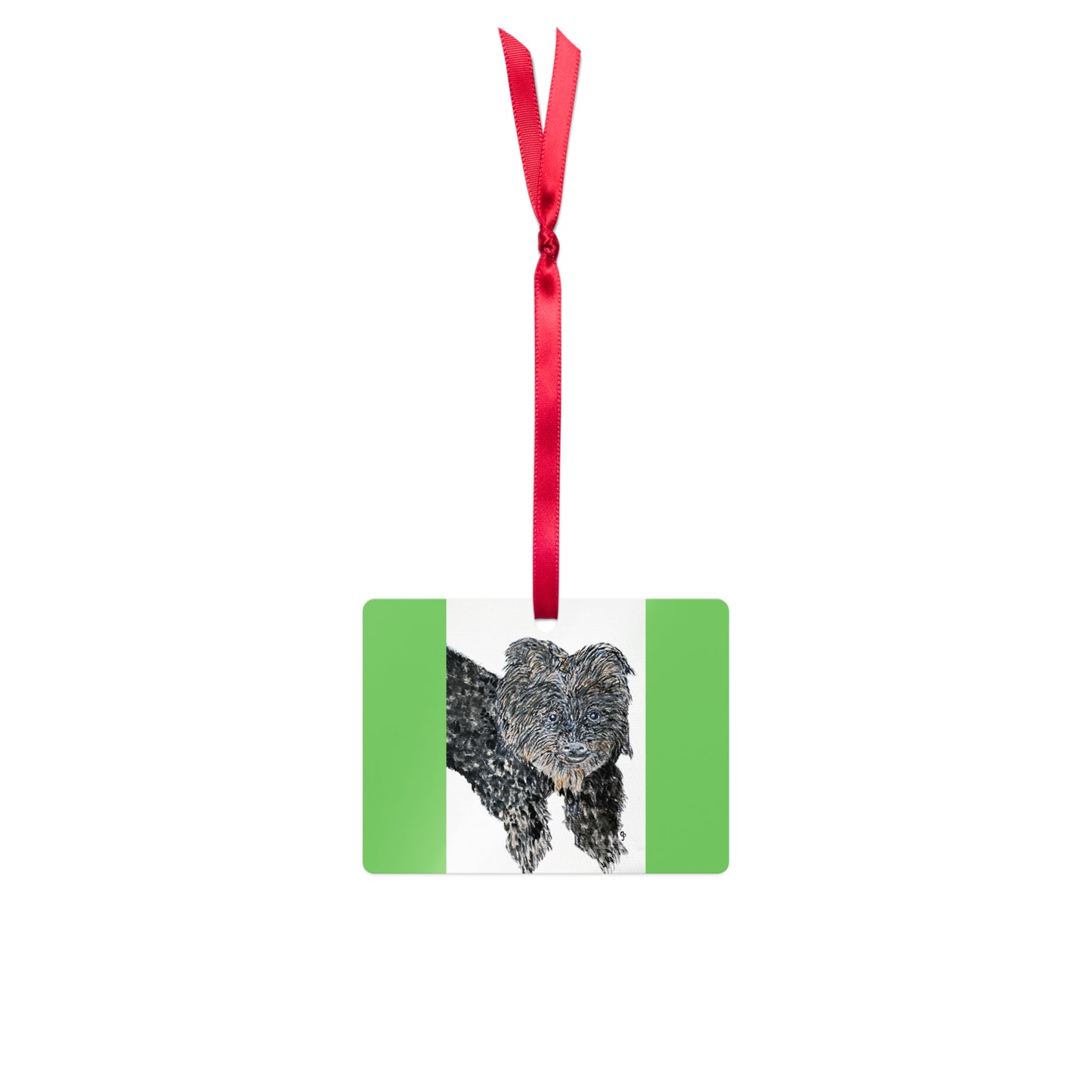 Holiday ornament featuring original artwork, perfect for Christmas trees, seasonal decor, or gift giving—high-quality, artist-designed keepsake to add charm and personality to your celebrations.