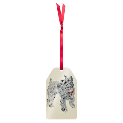 Holiday ornament featuring original artwork, perfect for Christmas trees, seasonal decor, or gift giving—high-quality, artist-designed keepsake to add charm and personality to your celebrations.