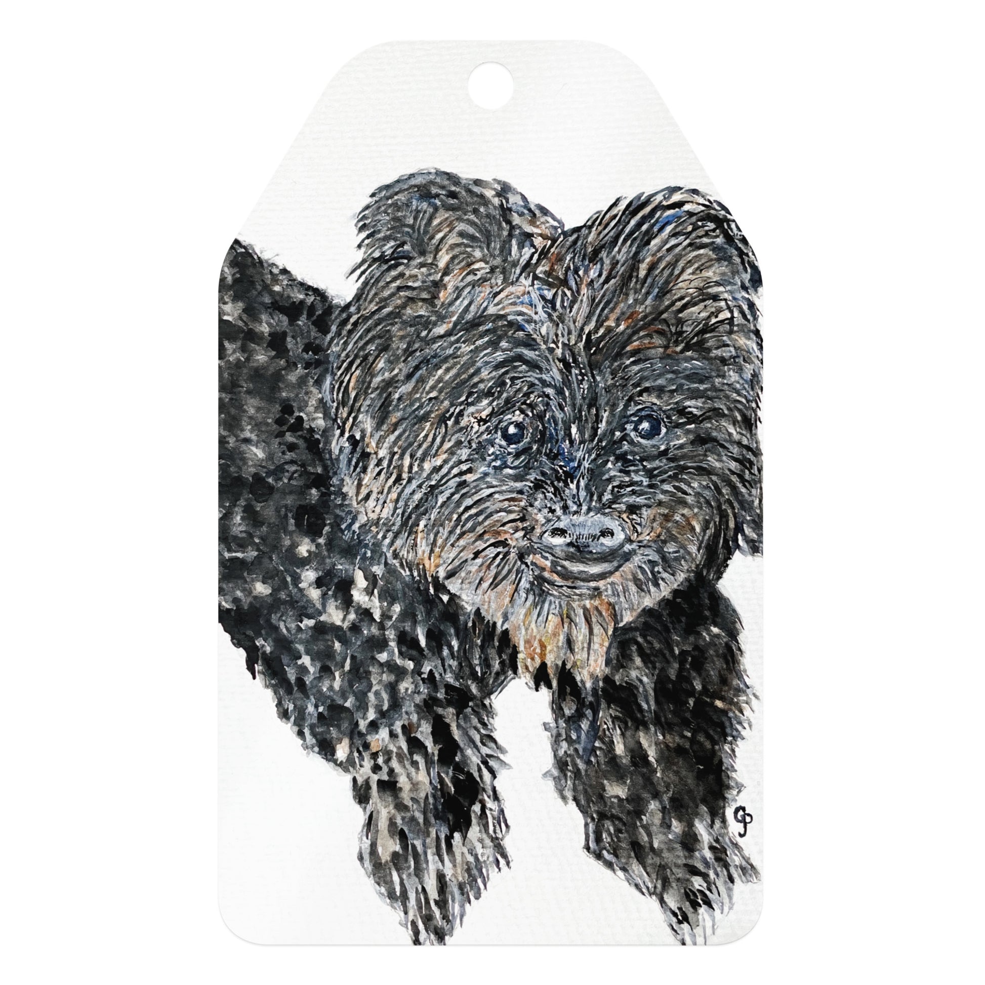 Holiday ornament featuring original artwork, perfect for Christmas trees, seasonal decor, or gift giving—high-quality, artist-designed keepsake to add charm and personality to your celebrations.