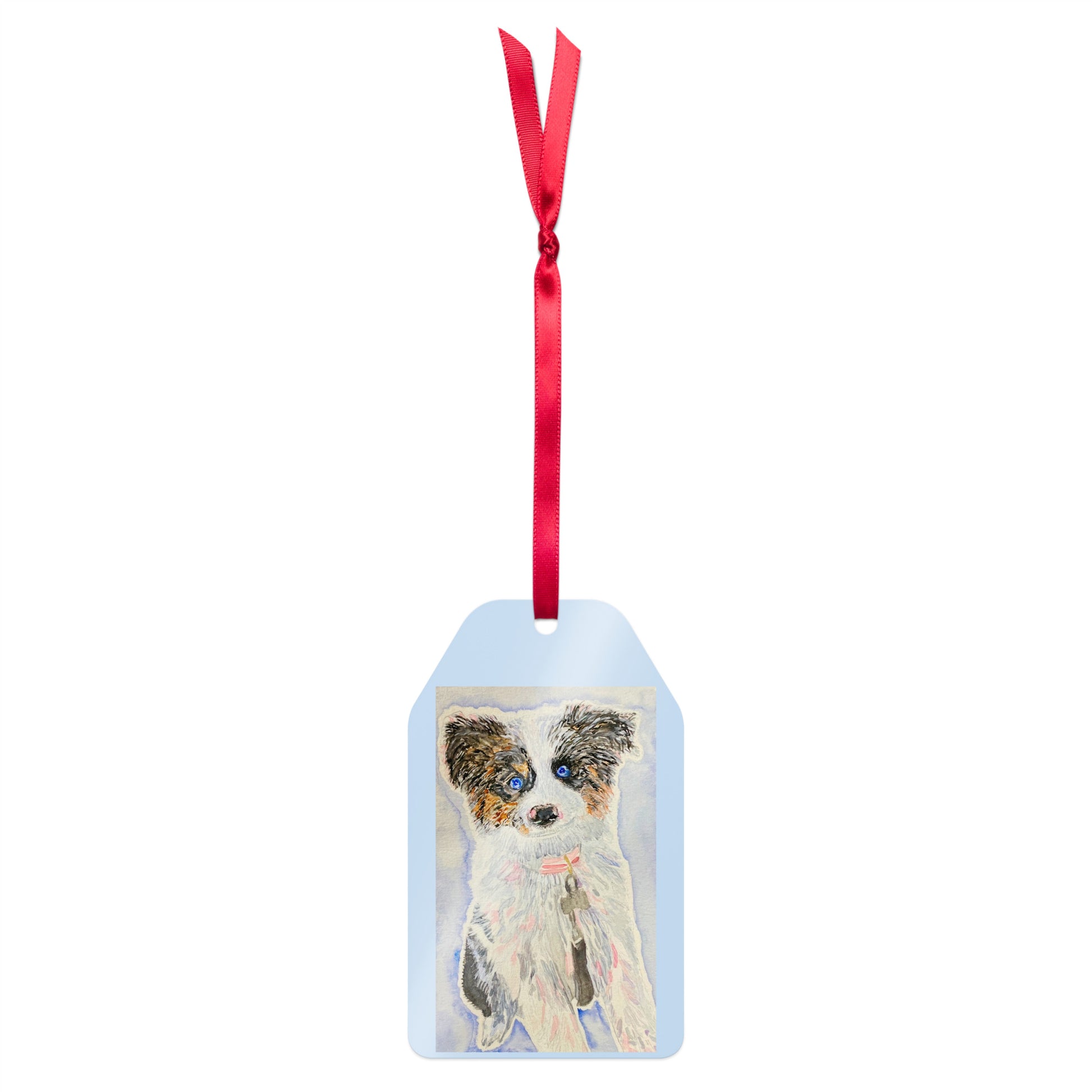 Holiday ornament featuring original artwork, perfect for Christmas trees, seasonal decor, or gift giving—high-quality, artist-designed keepsake to add charm and personality to your celebrations.